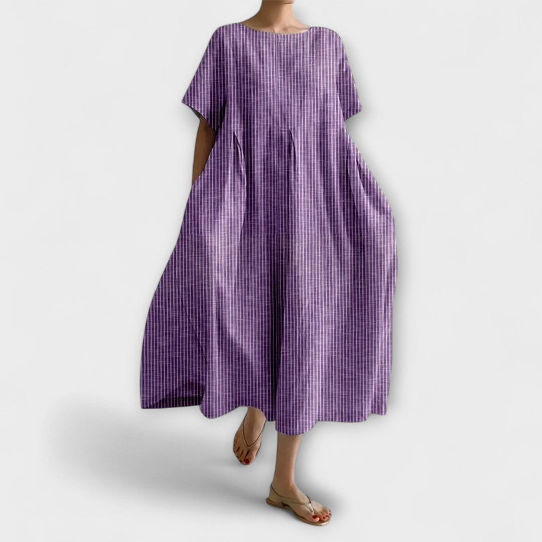 Elena | Auffälliges Midi-Kleid Damen