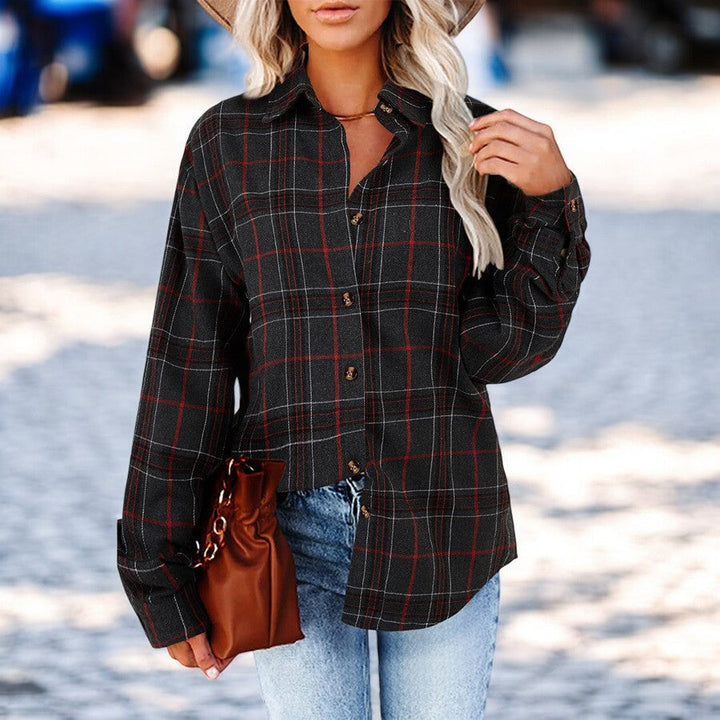 Blytta | Großes Damen-Karohemd im Oversize-Look