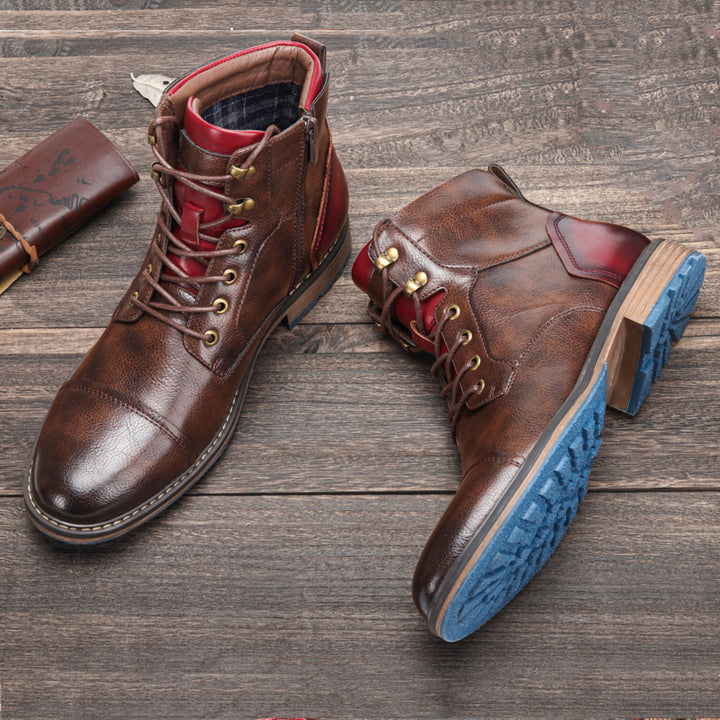 Jonah | Klassische Brogue-Stiefel im Heritage-Stil