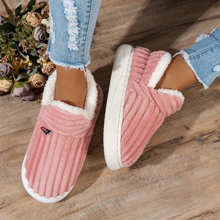 Lina | Gemütliche Plüsch-Pantoffeln für Damen