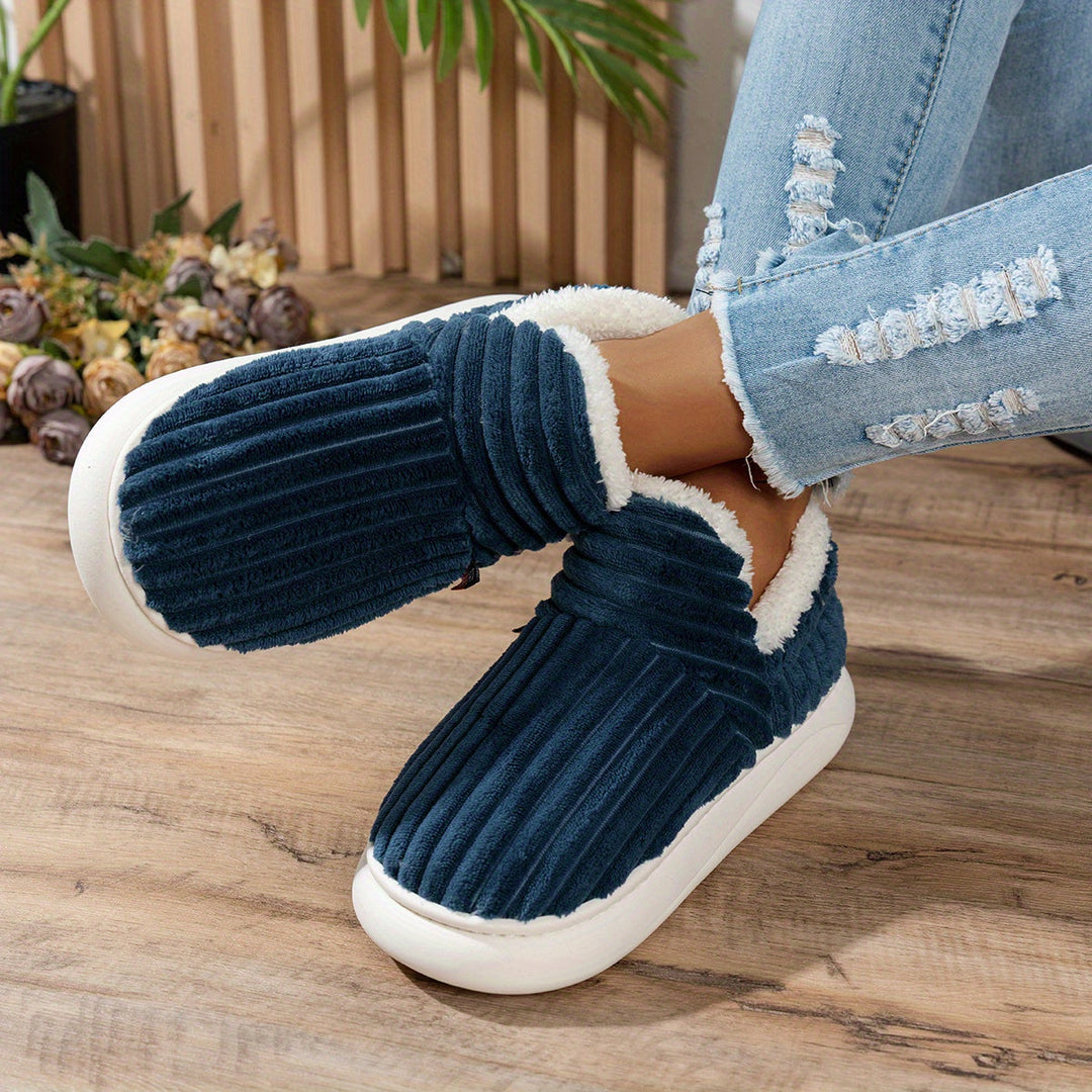 Lina | Gemütliche Plüsch-Pantoffeln für Damen