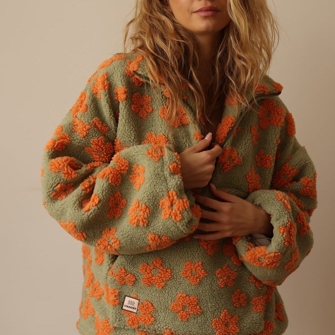 NORA | Kuschelige Fleecejacke für stilvolle Wärme