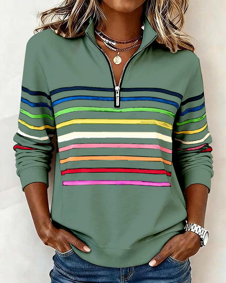 Clara | Damen Sweatshirt elegant & alltagstauglich