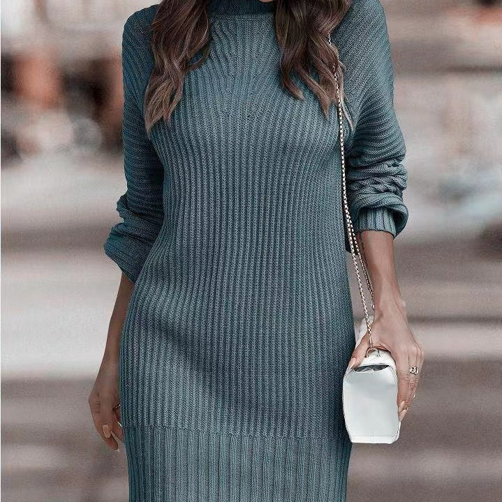 Aaraa | Langärmeliges Damen-Strickkleid