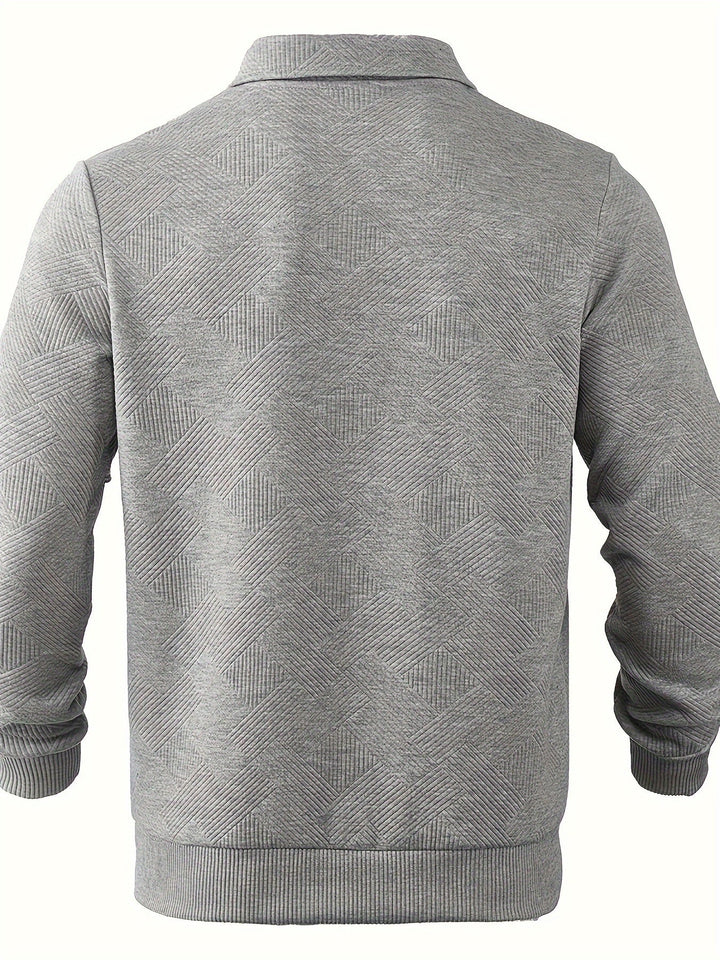Ewald | Pullover mit viertellangem Reißverschluss
