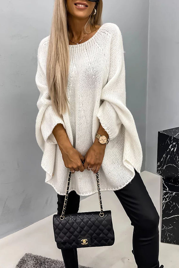 Chantal | Gemütlicher Strickpullover in Beige