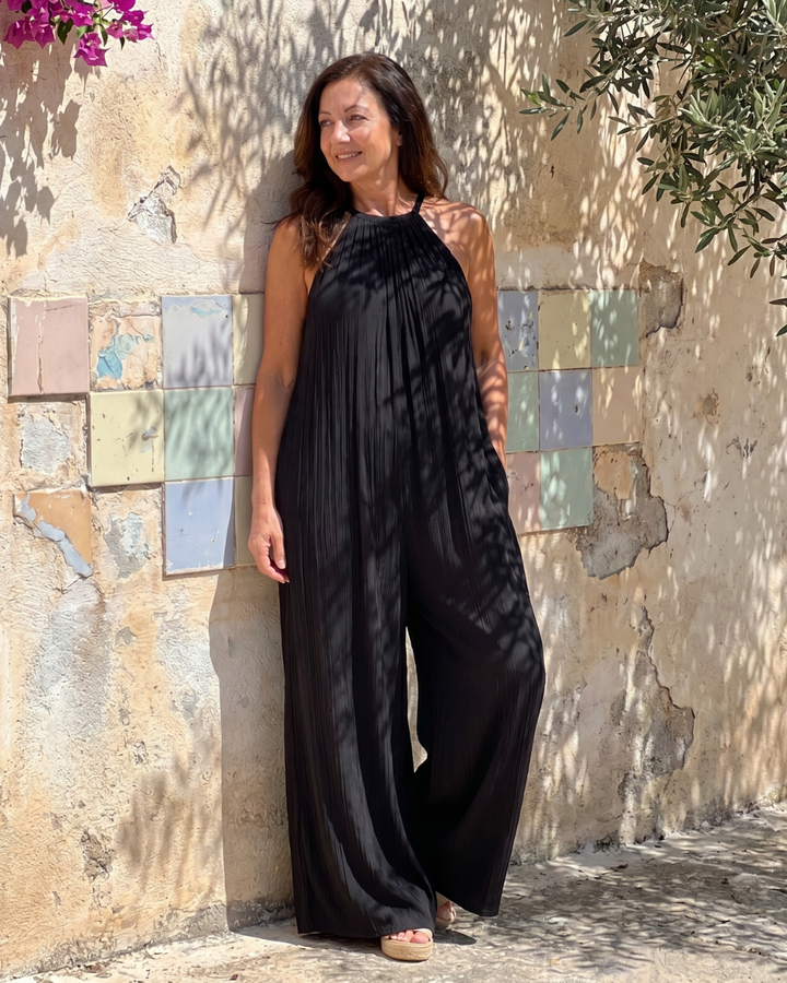 Sofia | Modischer Halter Jumpsuit Damen Chic