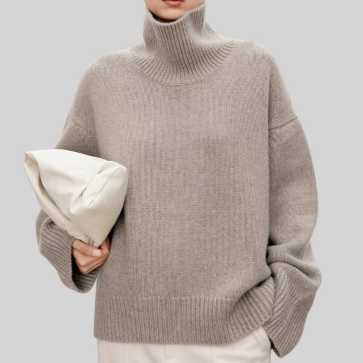 Elena | Lässiger Rollkragenpullover für Damen