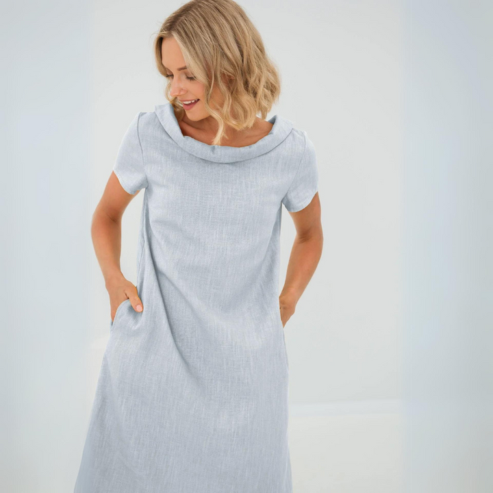 Riley | Leichtes Leinen-Sommerkleid für Damen
