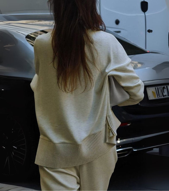 Celia | Schickes Damen-Set mit figurfreundlichem Kragen