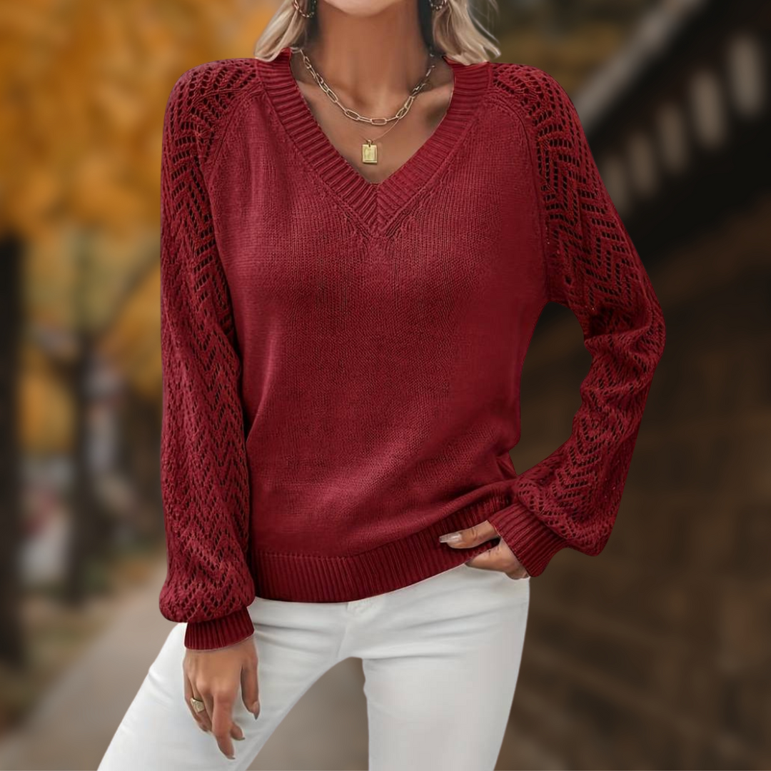 Luna | Warmer Strickpullover für kühlere Tage