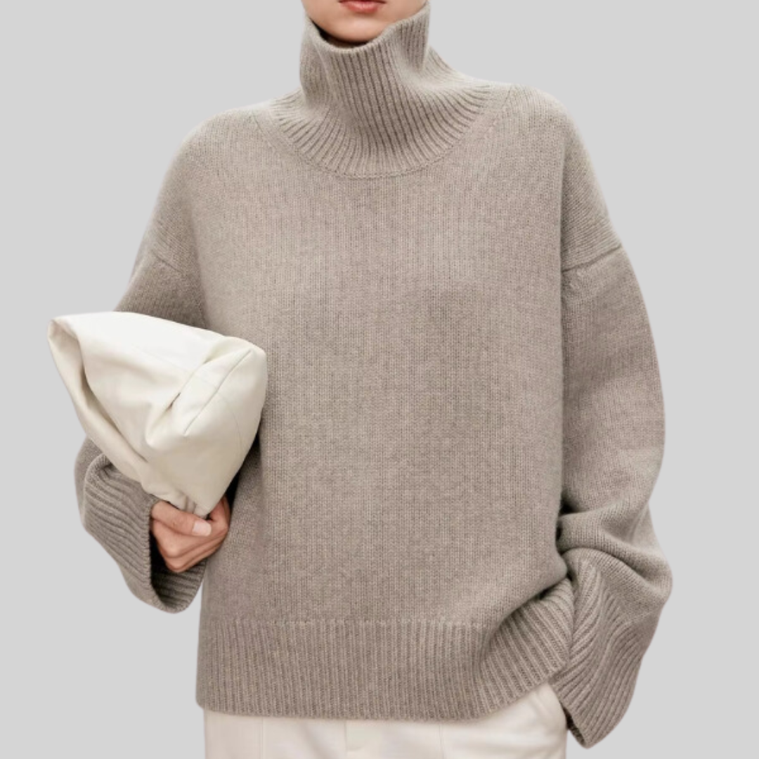 Mia | Eleganter Pullover für Damen mit Rollkragen