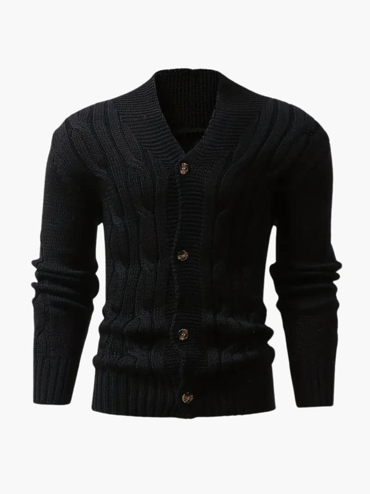 Teun | Pullover aus weichem Rippenstrickgewebe