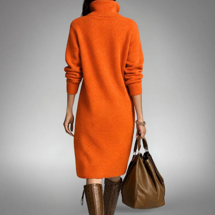 Tabea | Weiches Strickkleid mit femininer Note