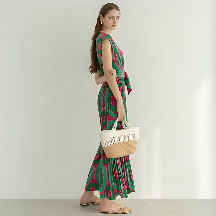 Maya | Sommerlicher Overall mit V-Ausschnitt