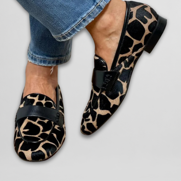 Rebel | Loafer mit Tierdruck