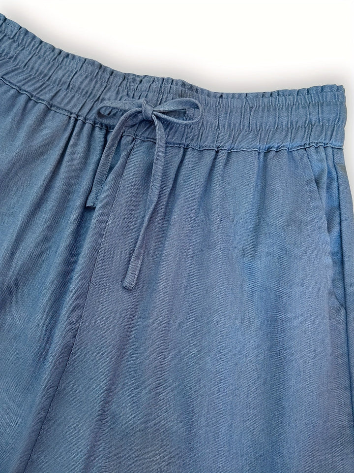 Paula | Leinenhose mit hohem Bund und Leichtigkeit