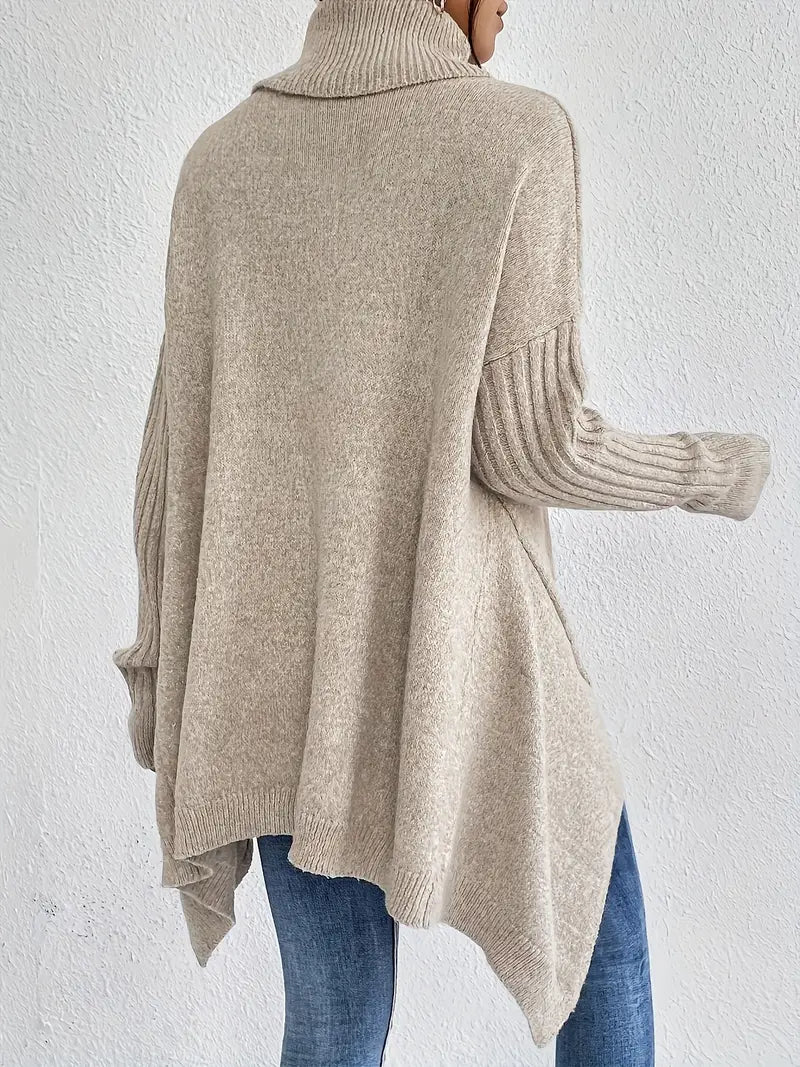 Clara | Warmer Damen Rollkragenpullover mit Komfortschnitt