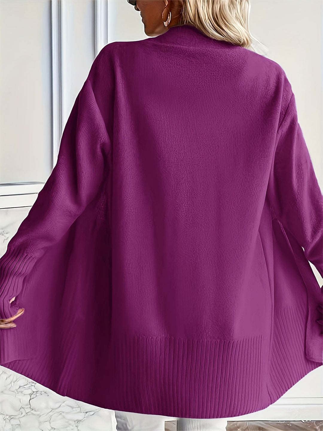 Sofia | Kuscheliger Cardigan mit offenem Schnitt
