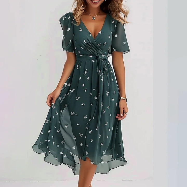 Andrea | Luftiges Freizeitkleid mit Muster