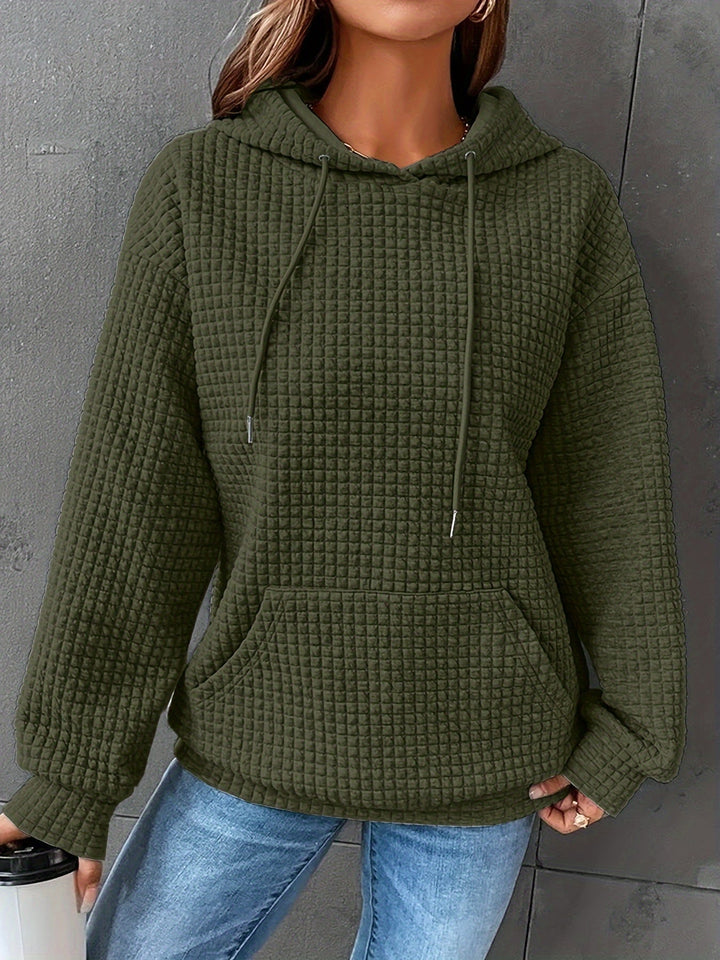 Clara | Waffelstrick Kapuzenpullover
