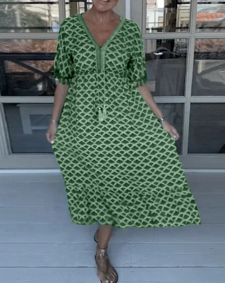 Thea | Farbenfrohes, stilvolles Freizeitkleid
