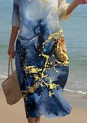 Rosemary | Kleid mit halblangen Ärmeln & Komfort