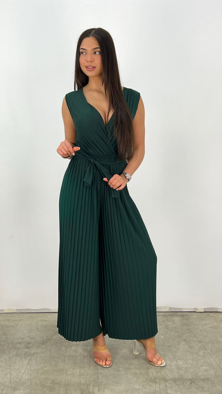 Julia | Plissee-Overall für elegante Anlässe