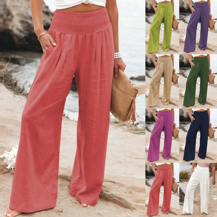 Léa Stilvolle Hosen für elegante Sommerlooks