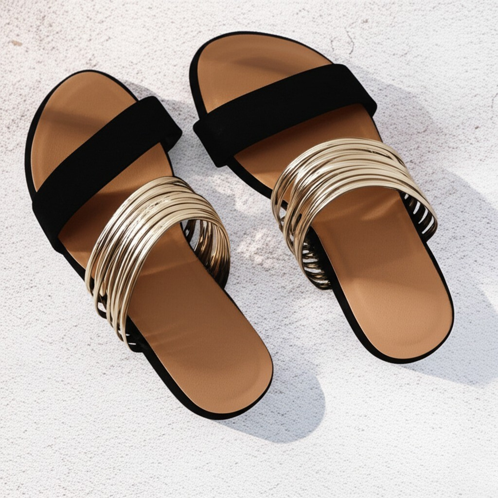 Marie | Trendige Sandalen Golden Oasis Damen