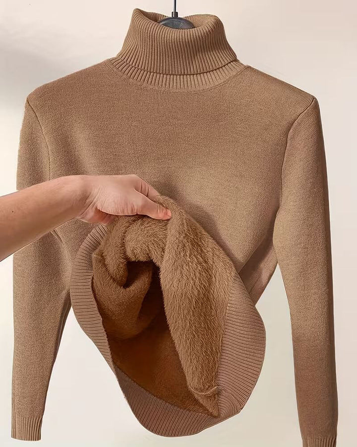 Mara | Warmer Rollkragenpullover weich & modern