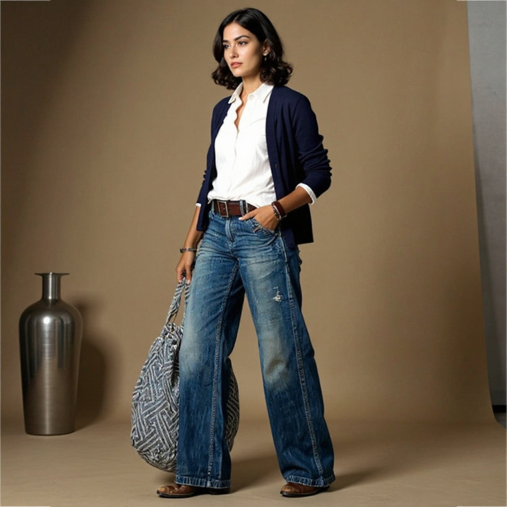 Maren | Maßgeschneiderte Soft-Touch-Hose Damen