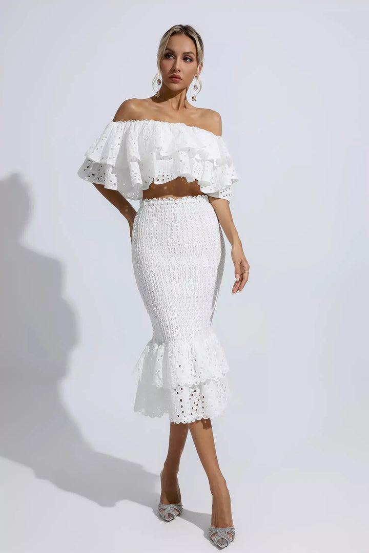 Einzigartiges hochmodisches Sommeroutfit