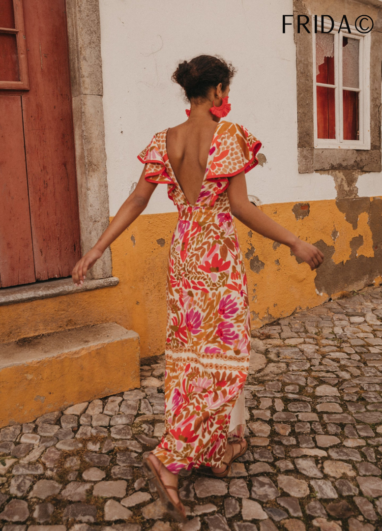 Frida | Mediterranes Sommerkleid für Damen