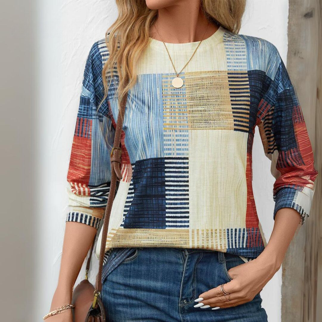 Aria | Klassisches T-Shirt mit Rundhals