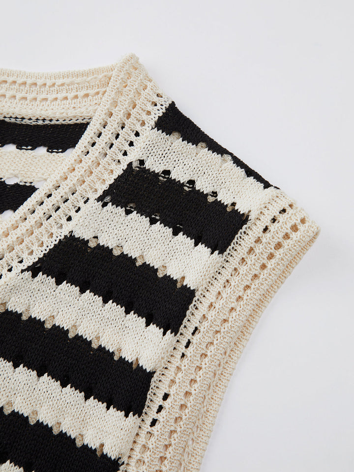 Mila | Modische Weste Damen Strick Stil