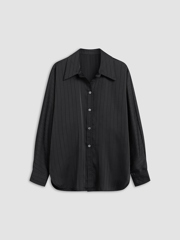 Zoe | Weites Hemd Damen Kragen Trend