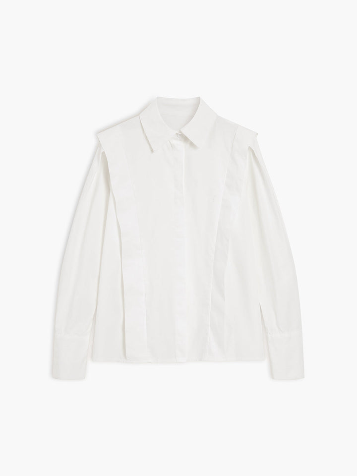 Lina | Lockeres Oversize Hemd Damen Knöpfe