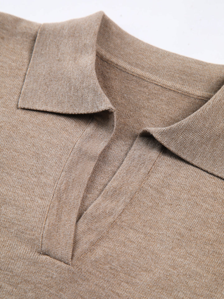 Hannah | Freizeit Pullover Kragen Damen Chic