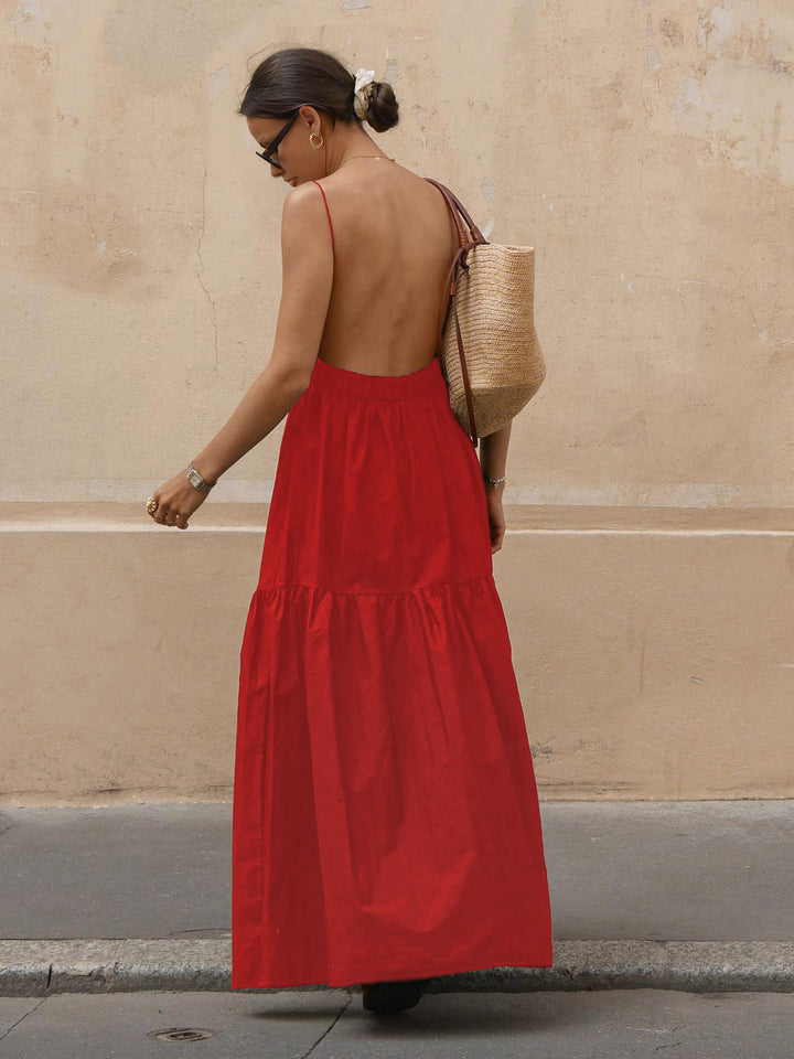 Clara | Elegantes Rückenfreies Kleid Damen