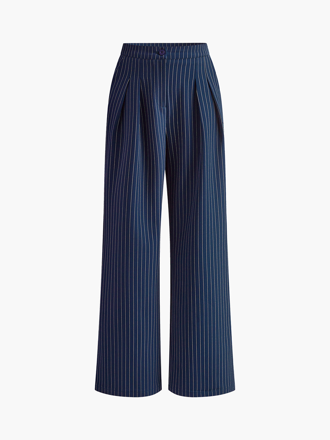 Amelie | Elegante Weite Hose Damen Streifen