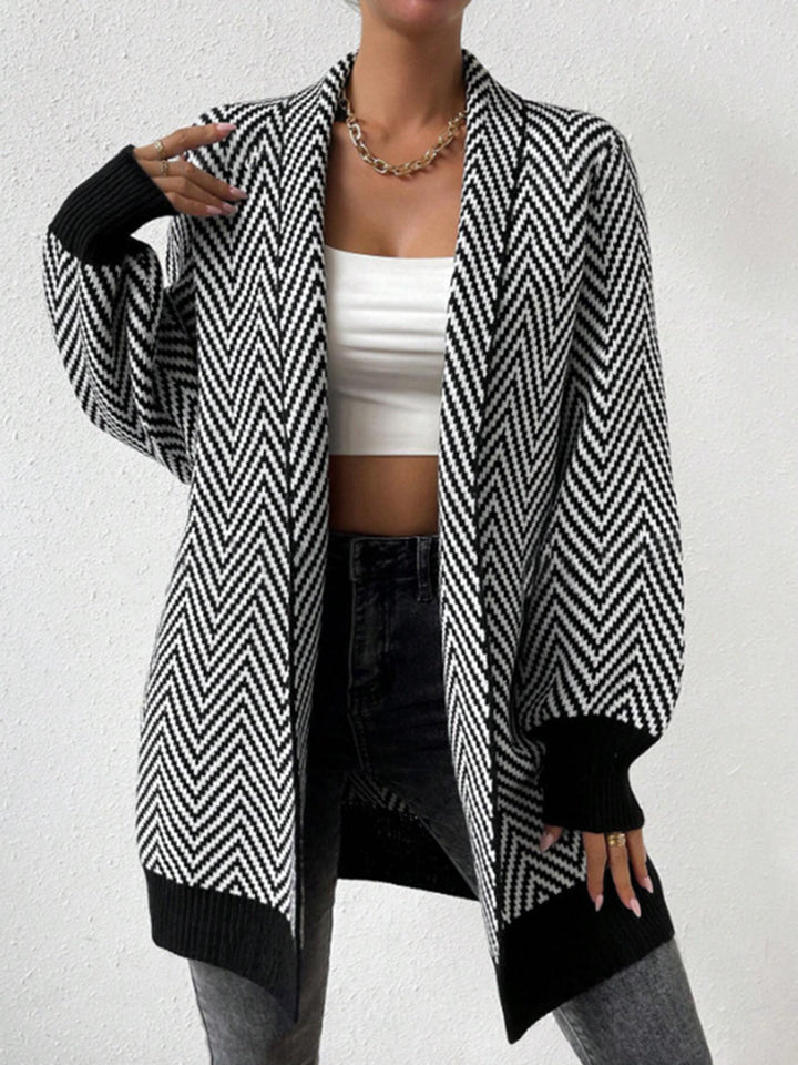 Yvonne | Vintage-Strickjacke mit modischem Design