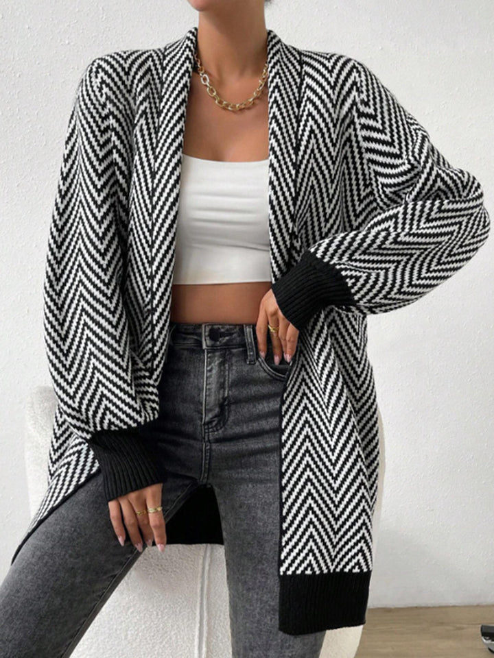 Yvonne | Vintage-Strickjacke mit modischem Design