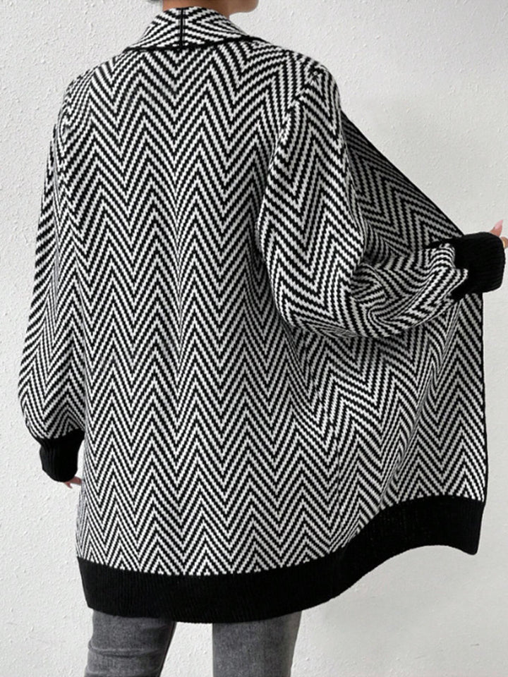 Yvonne | Vintage-Strickjacke mit modischem Design