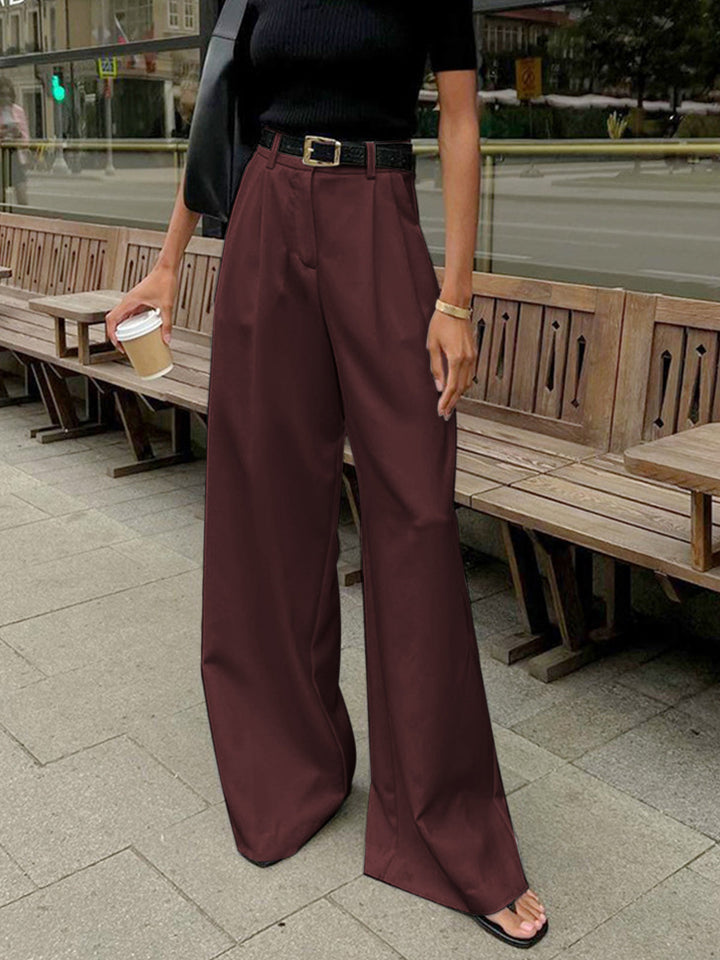 Nora | Elegante Hose Damen Weit Schnitt