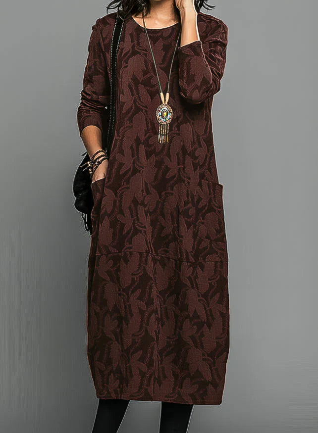 Dina | Elegantes Winterkleid mit wohligem Tragekomfort