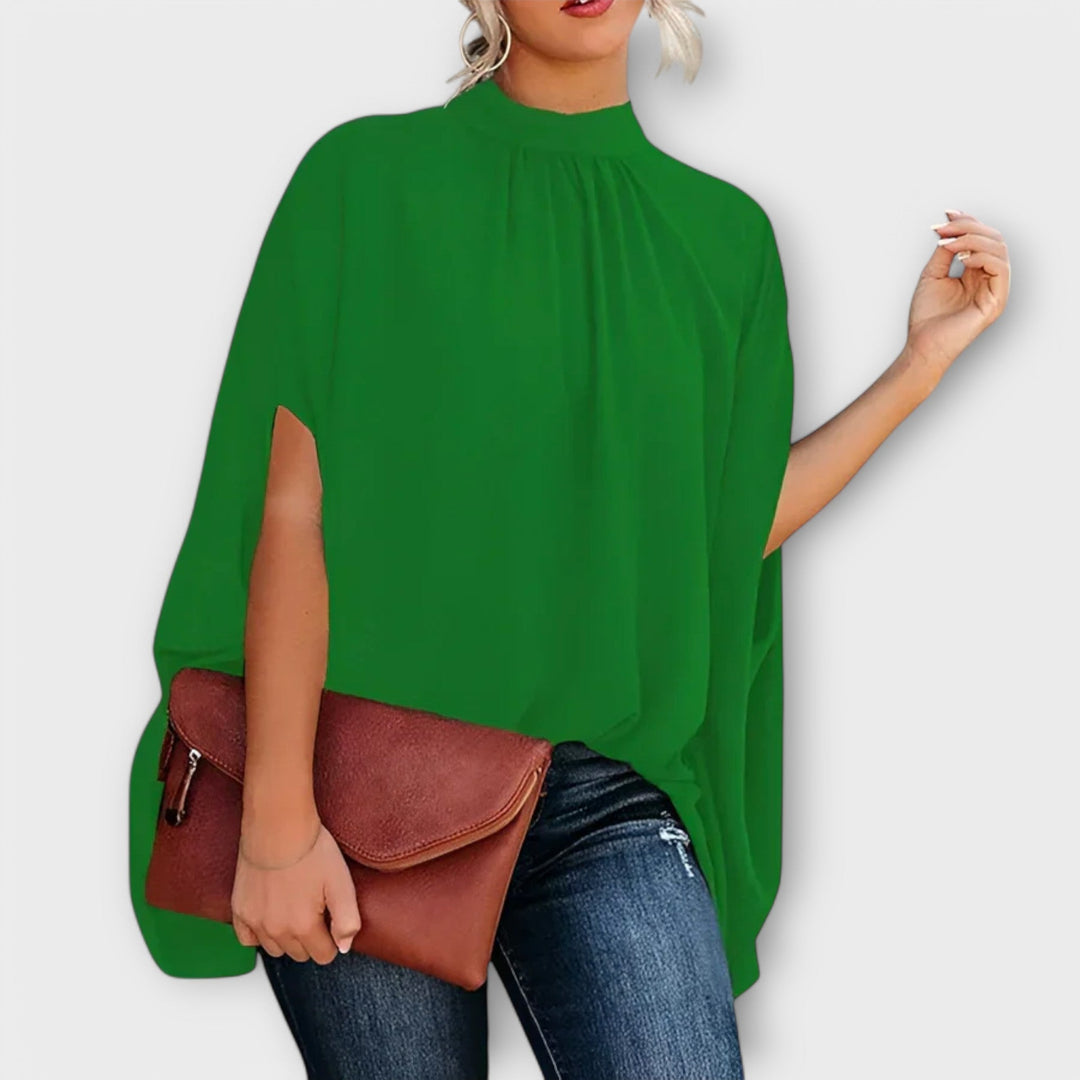 Carina | Vielseitige Abendbluse mit modernem Stil