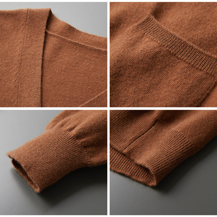 Kaito | Kaschmir-Strickjacke für kühle Tage