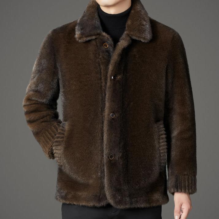 Hiro | Edle Jacke mit Kaschmir- und Nerzanteil