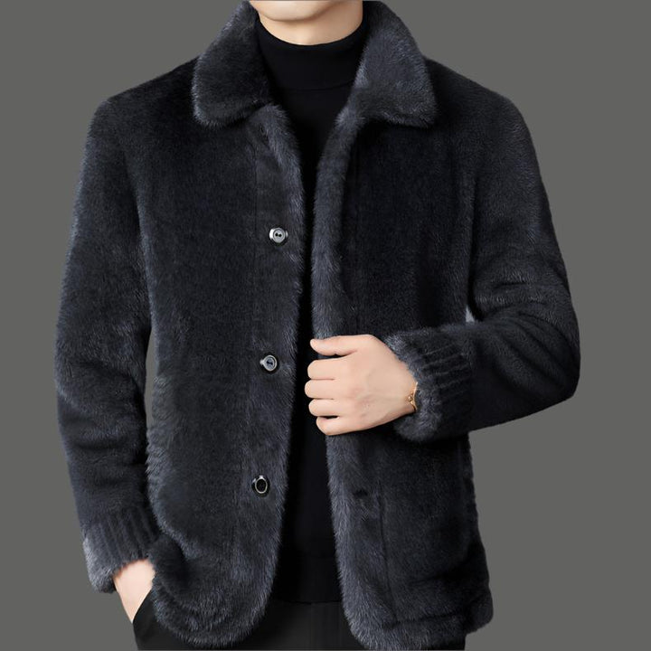 Hiro | Edle Jacke mit Kaschmir- und Nerzanteil